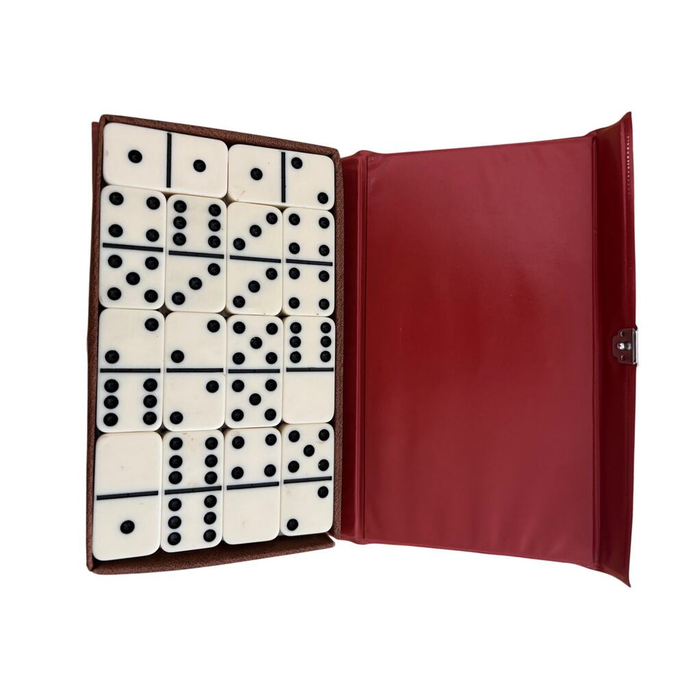 Vintage Double Six Dominos by Cardinal - 28 Piece Set